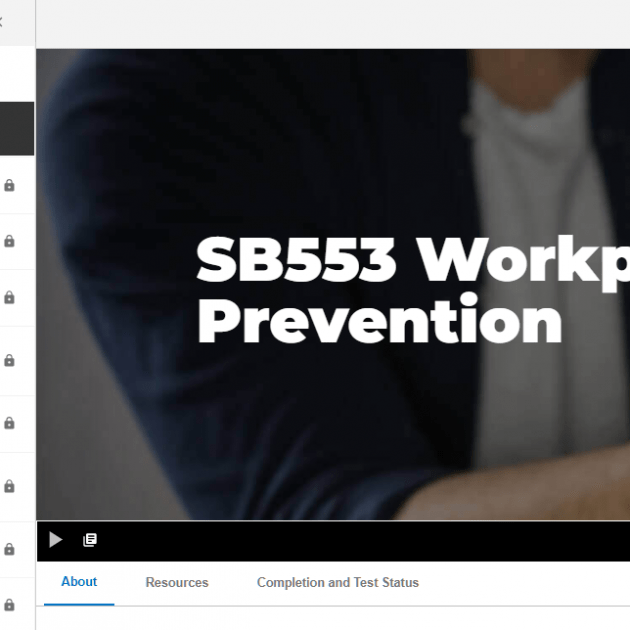Your Path to SB 553 Compliance